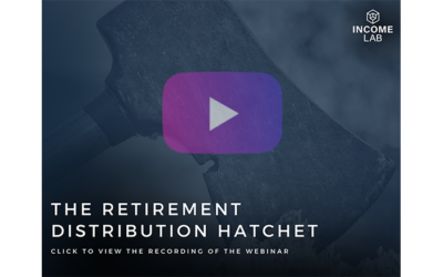 The “Retirement Distribution Hatchet”