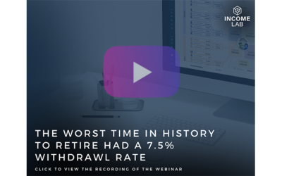 The Worst Time in History to Retire had a 7.5% Withdrawal Rate?!?