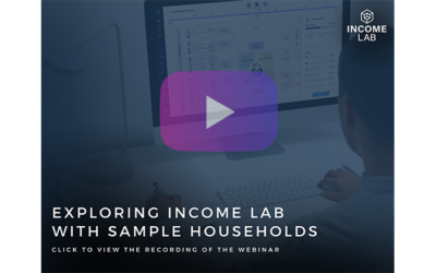 Exploring Income Lab with Sample Households