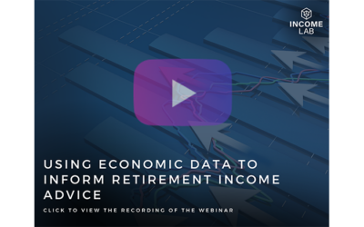 Using Economic Data to Inform Retirement Income Advice (December 2022)